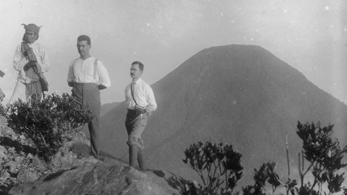 sejarah gunung gede pagnrango tahun 1910