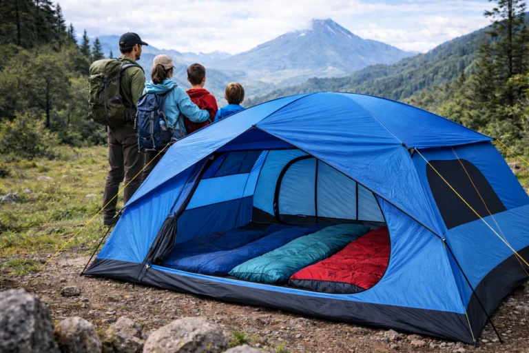 Tenda Camping 6P - 3 Rekomendasi Tenda Camping 6 Orang Terbaik 2025 (Luas, Bisa Untuk Keluarga)